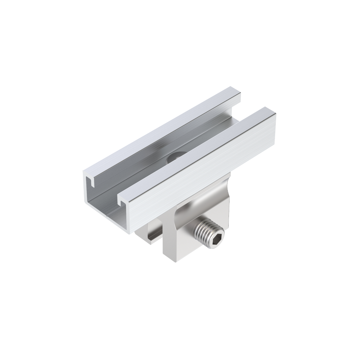 Bild von AeroCompact TMDS08 Doppelfalzklemme mit Montageschiene