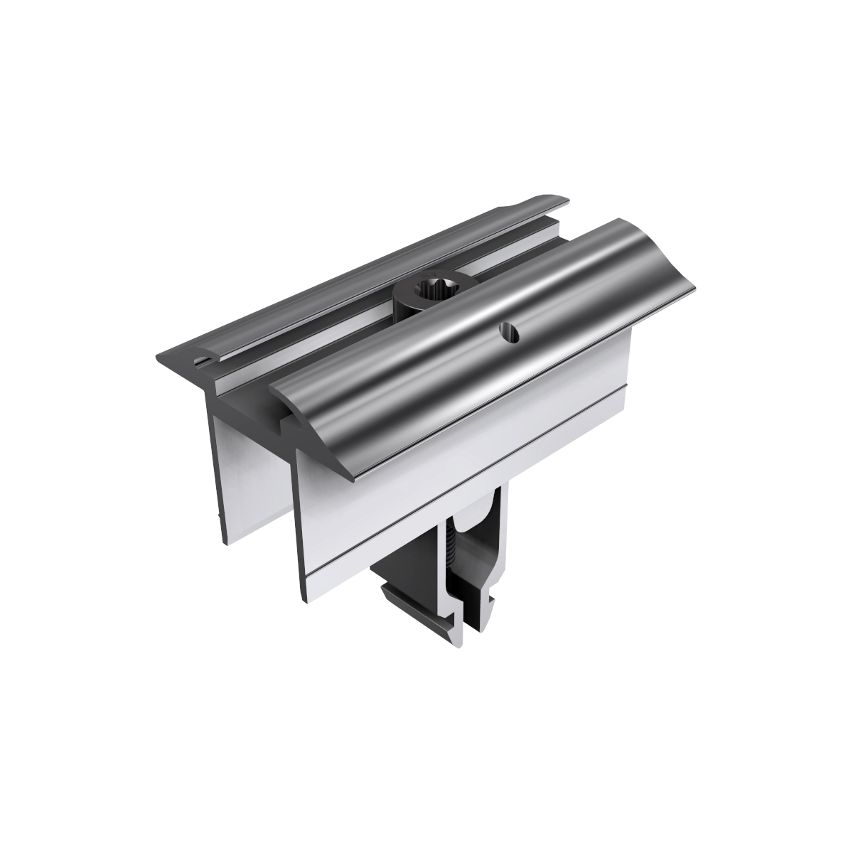 Bild von Mittelklemme mit Erdung