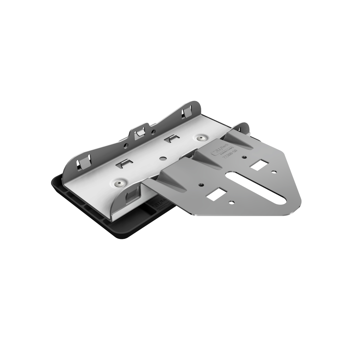 Bild von Fast Flat - Bodenschuh HDPE mit Langloch-100x200 mm