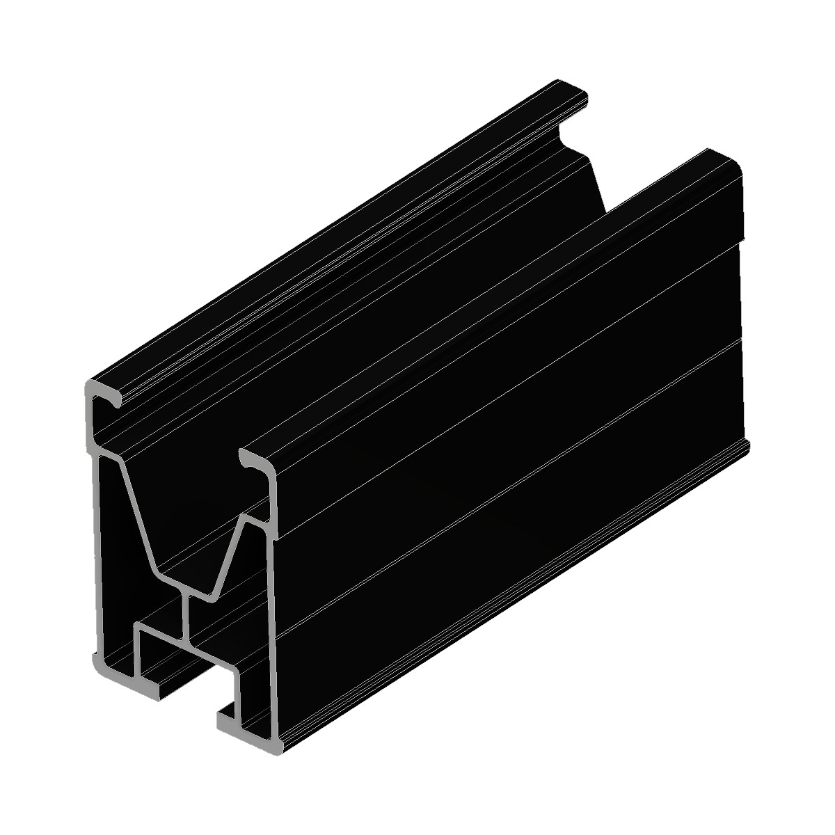 Bild von NovaFixx NOVA U-Rail MAXX black 5850 mm
