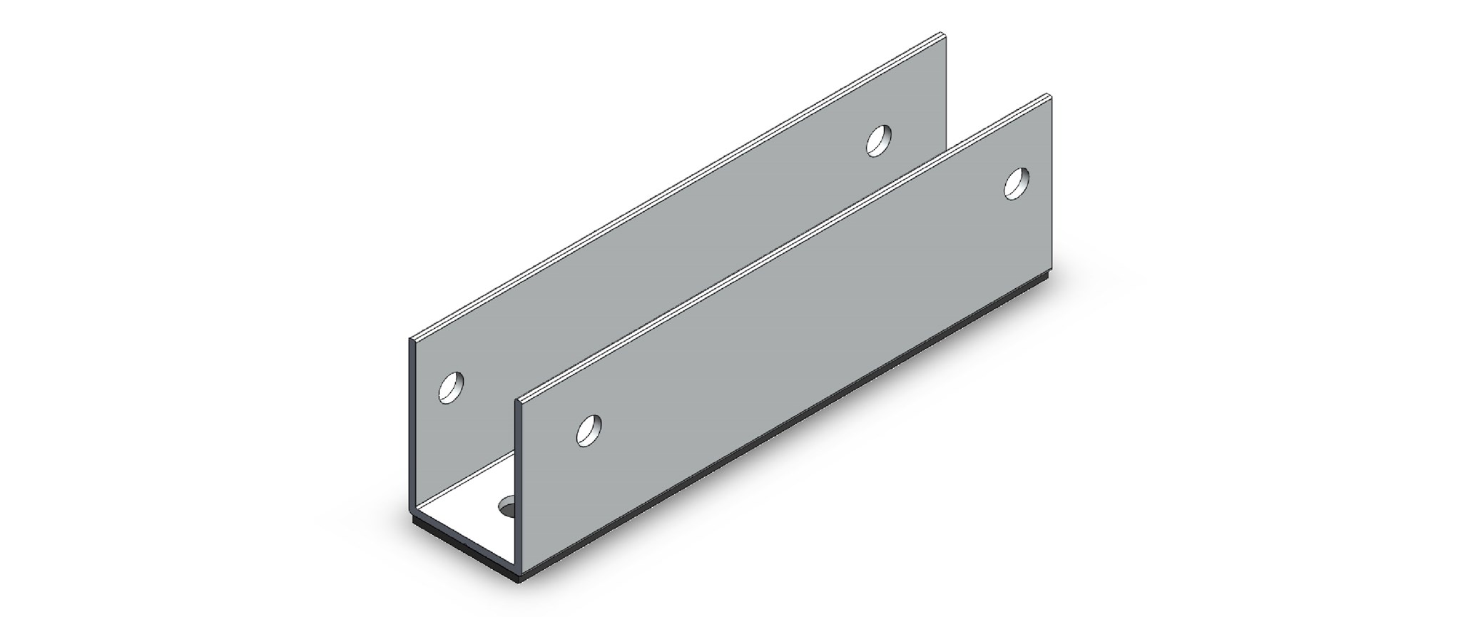 AeroCompact TR15 Sandwichdach-Sockel 150mm für TR74 Montageschiene