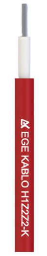 Solarkabel EGE 1x4 mm² rot 