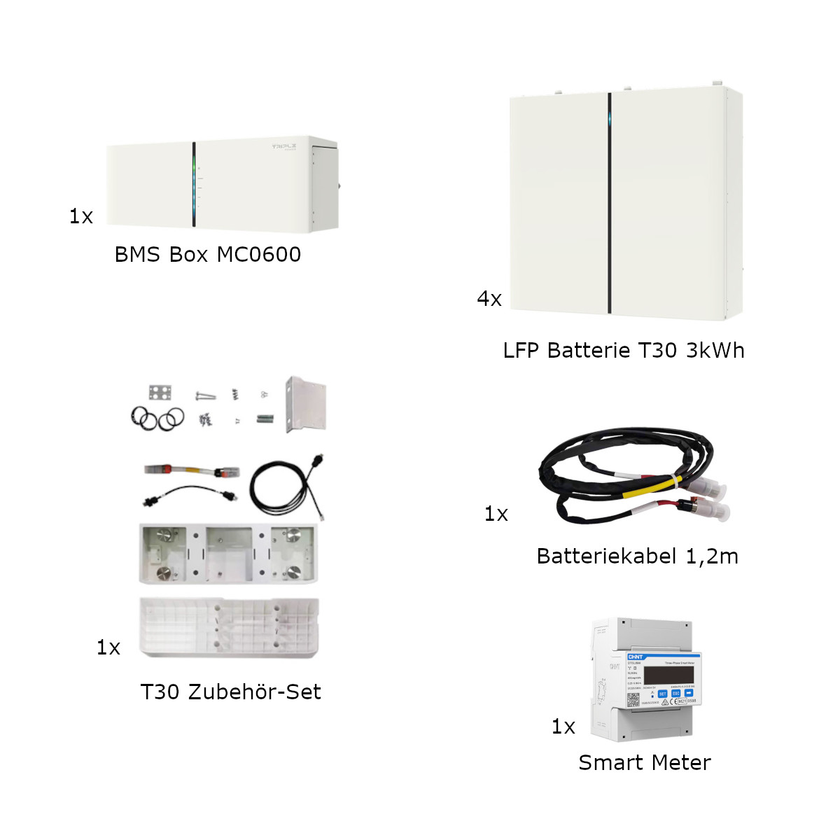 SolaX T30 12kWh Speicher - Set