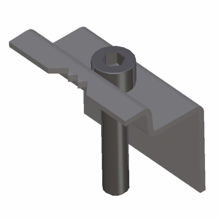 iFIX OW Endklemme mit Schraube 30mm