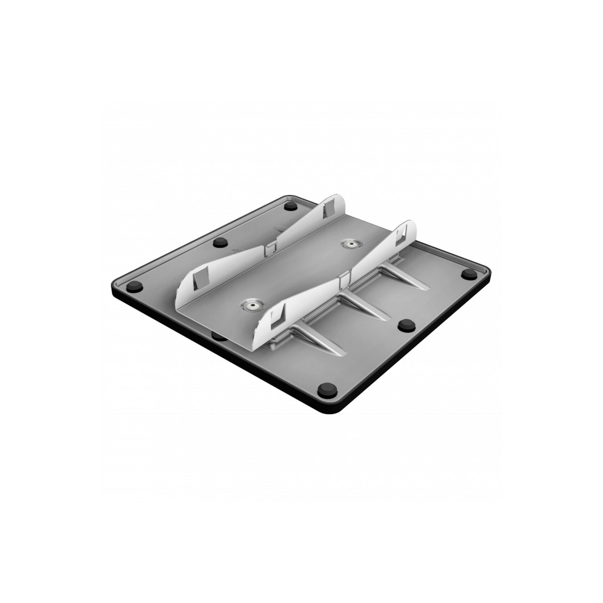 Fast Flat - Bodenschuh PVC - 100x200 mm² 