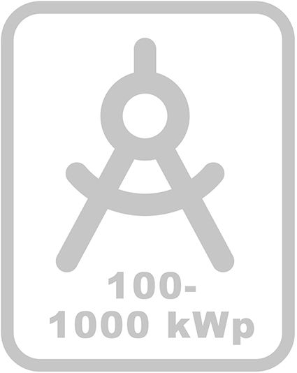 PV-Planungsleistung 500 - 1000 kWp