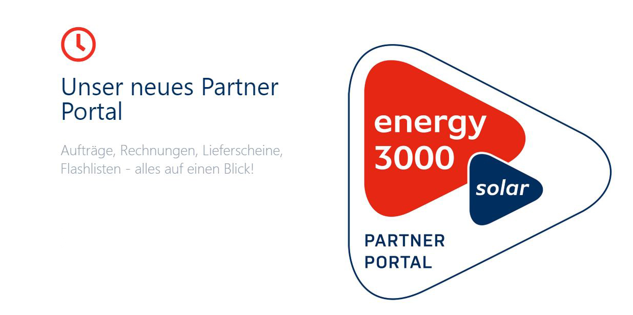 Energy3000 solar Partner Portal